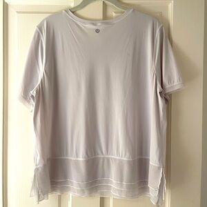 Lululemon Ruffle T-Shirt